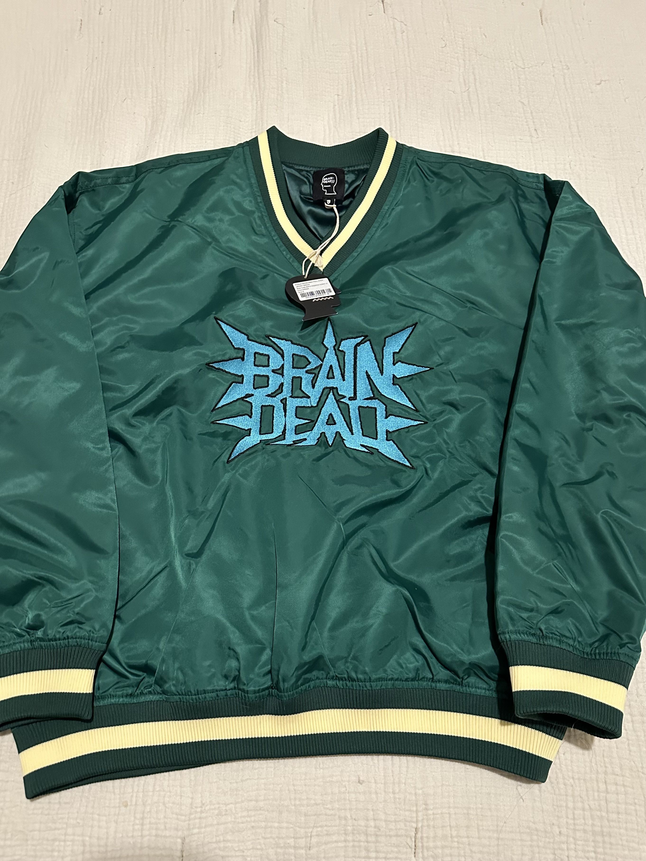 Brain すり替え Dead × DEATH STRANDING MA-1 JACKET