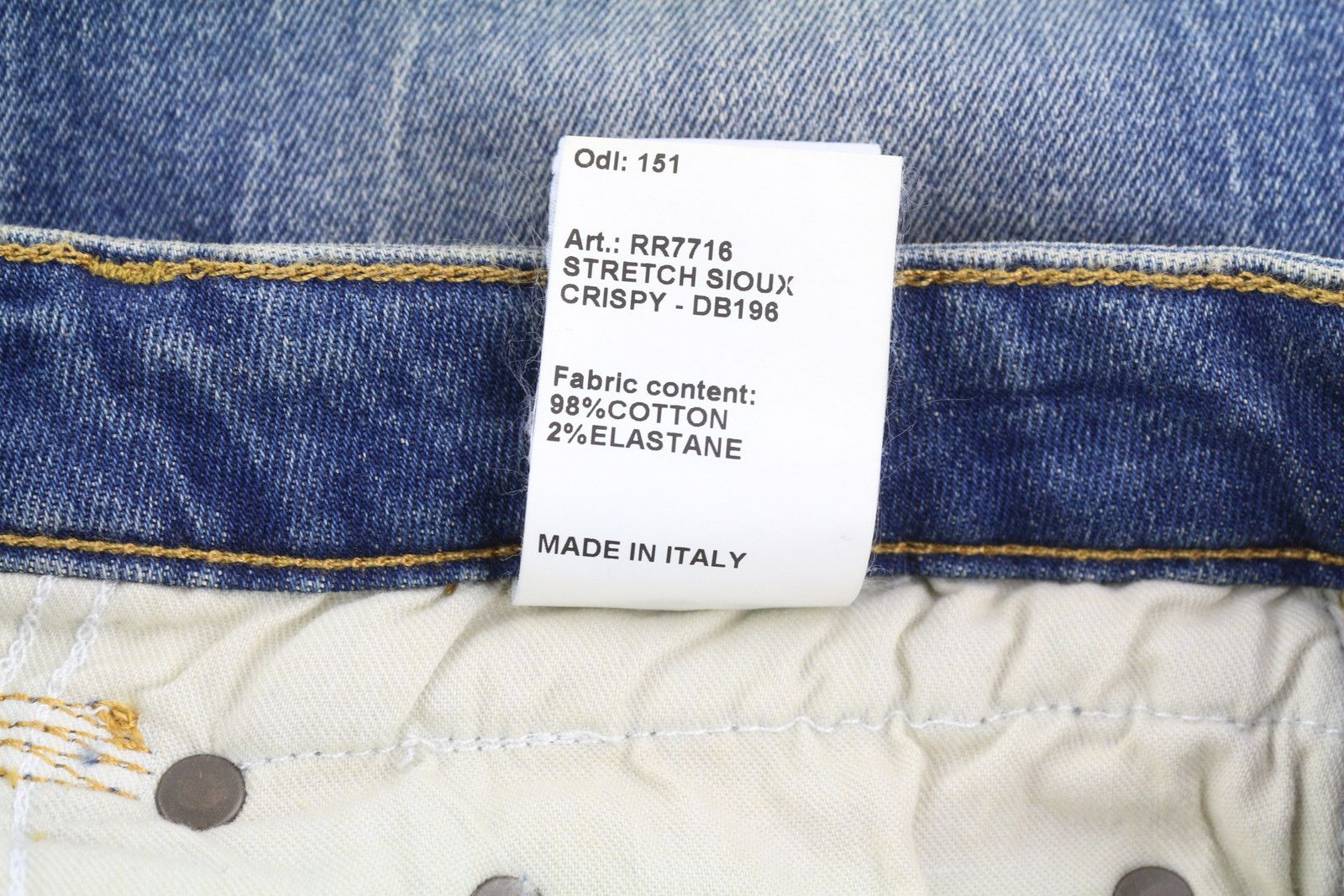 R13 BOY STRAIGHT 28 Cropped Washed Kelly Stretch 84489 Size 28" / US 6 / IT 42 - 11 Thumbnail