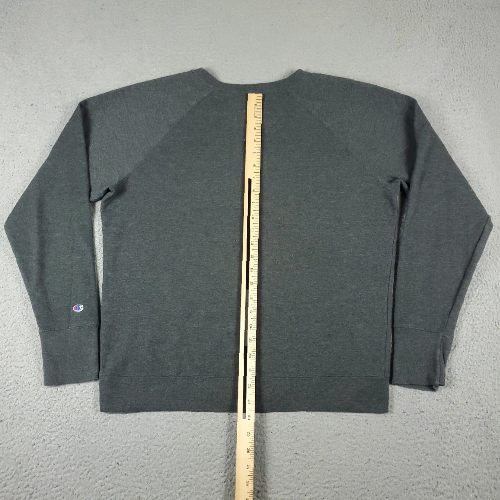 Champion Champion Pullover Sweatshirt Mens Large Gray Long Sleeve Crew Neck Cotton Blend Size US L / EU 52-54 / 3 - 6 Thumbnail
