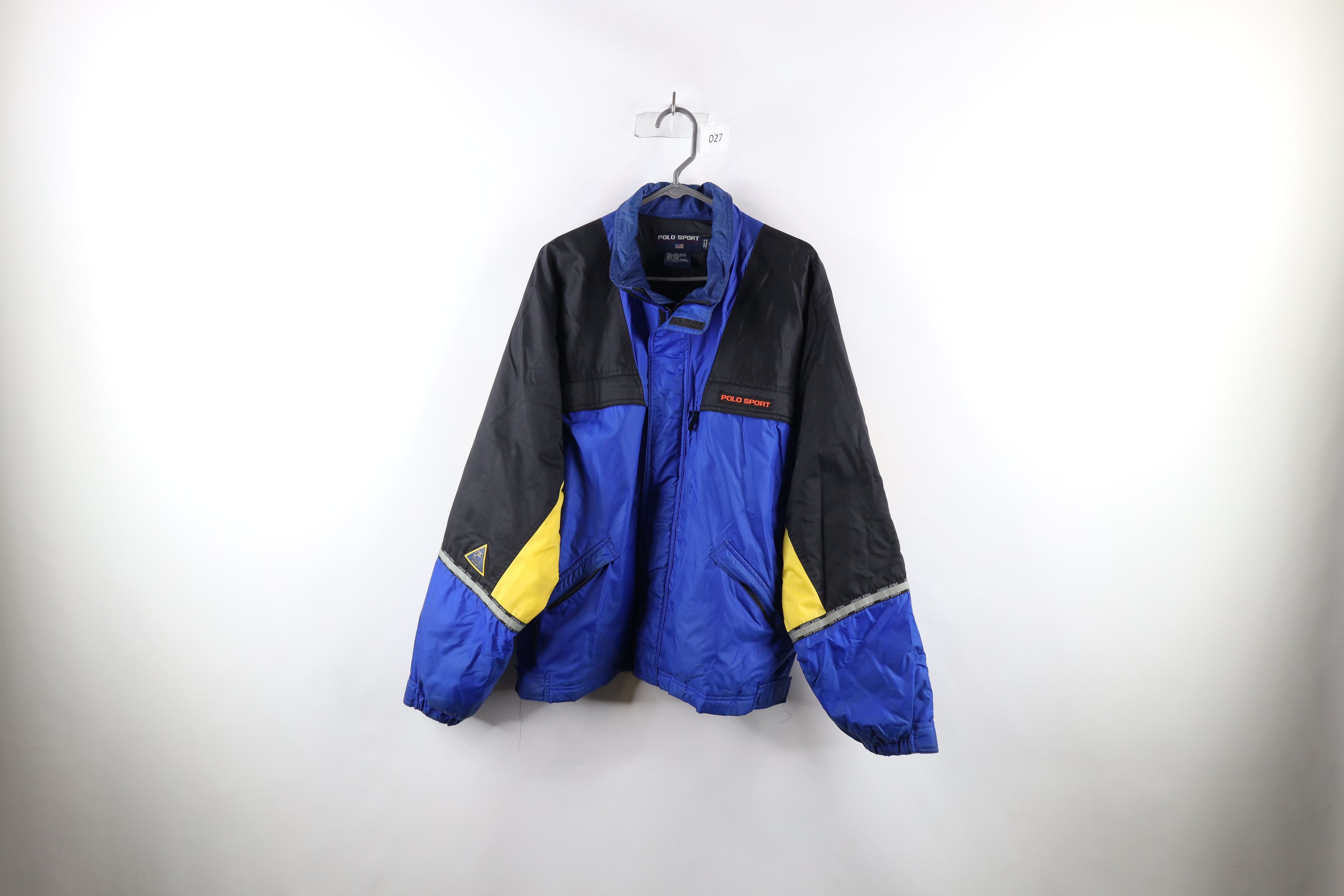 Ralph Lauren × Vintage Vintage 90s Polo Sport Ralph Lauren Out Full Zip Jacket Size US L / EU 52-54 / 3 - 1 Thumbnail