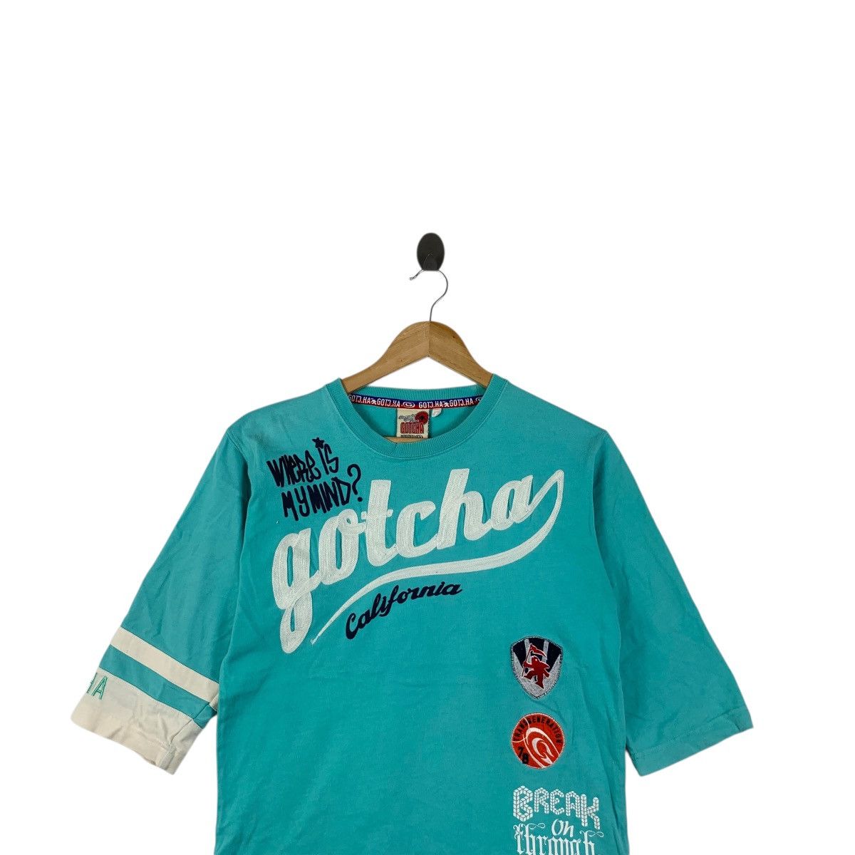 Gotcha GOTCHA CALIFORNIA INDIVIDUAL Collection Roots Tee Shirt Top Size S / US 4 / IT 40 - 2 Thumbnail