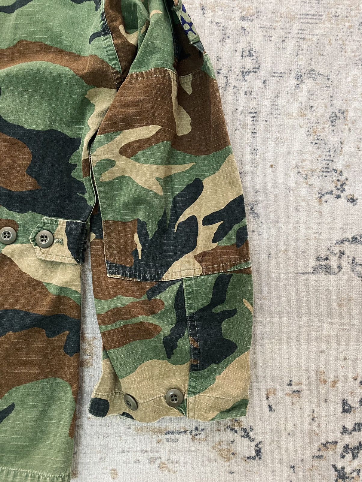 Other US Military Coat Hot Weather Woodland Camo Pattern Size US M / EU 48-50 / 2 - 9 Thumbnail