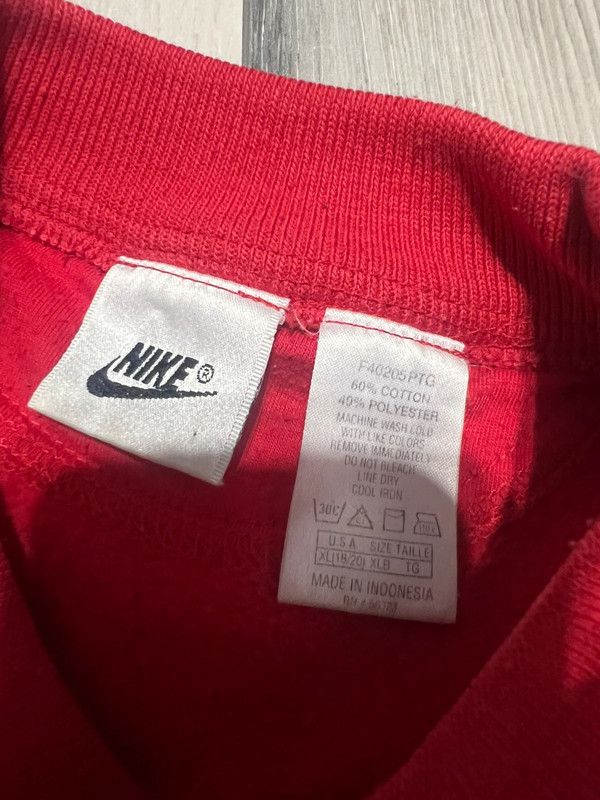Nike × Vintage Crewneck Nike S spellout Vintage Size M / US 6-8 / IT 42-44 - 3 Thumbnail