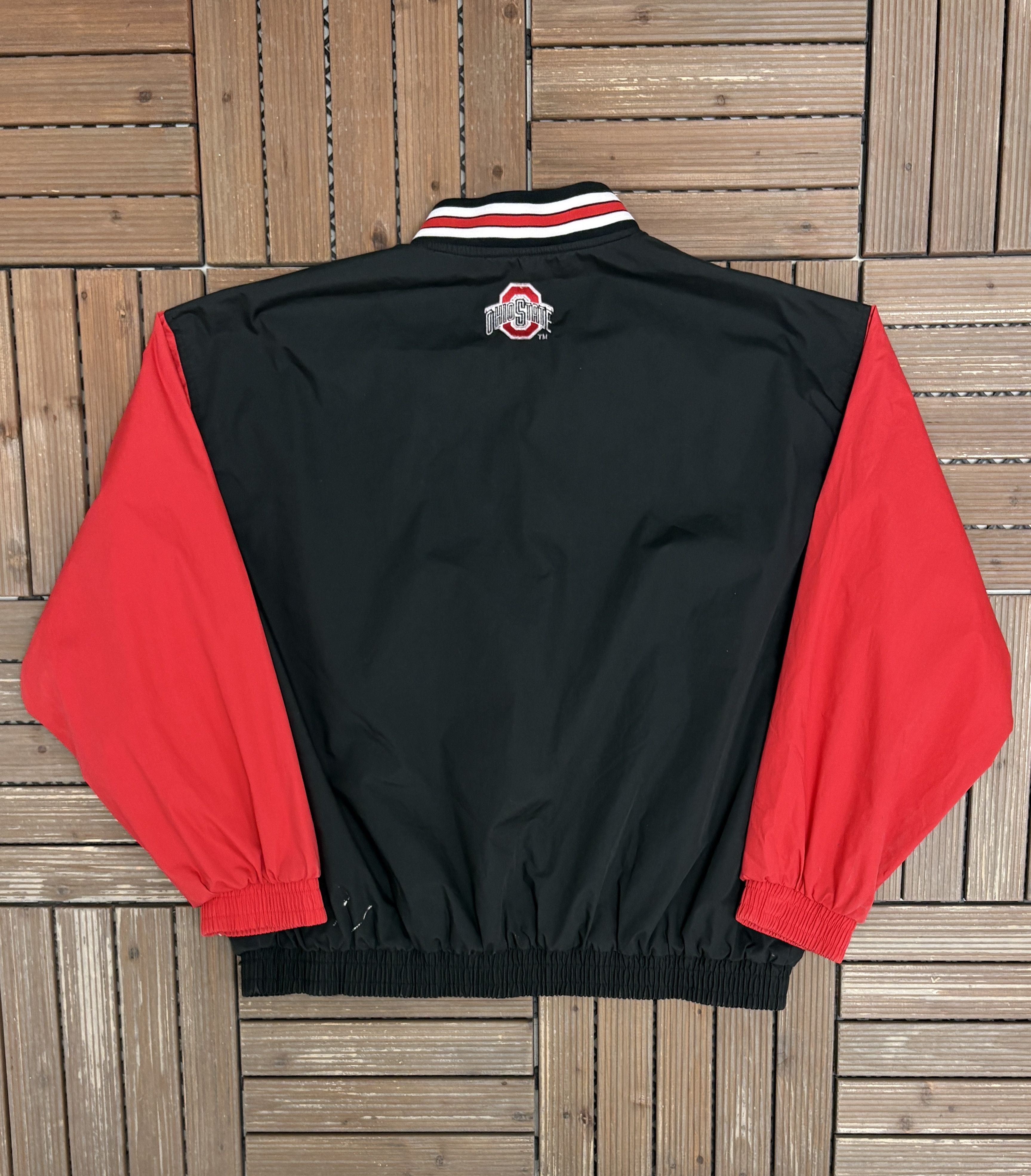 Vintage Ohio State Buckeyes Vintage Black Jacket Size US XL / EU 56 / 4 - 4 Thumbnail