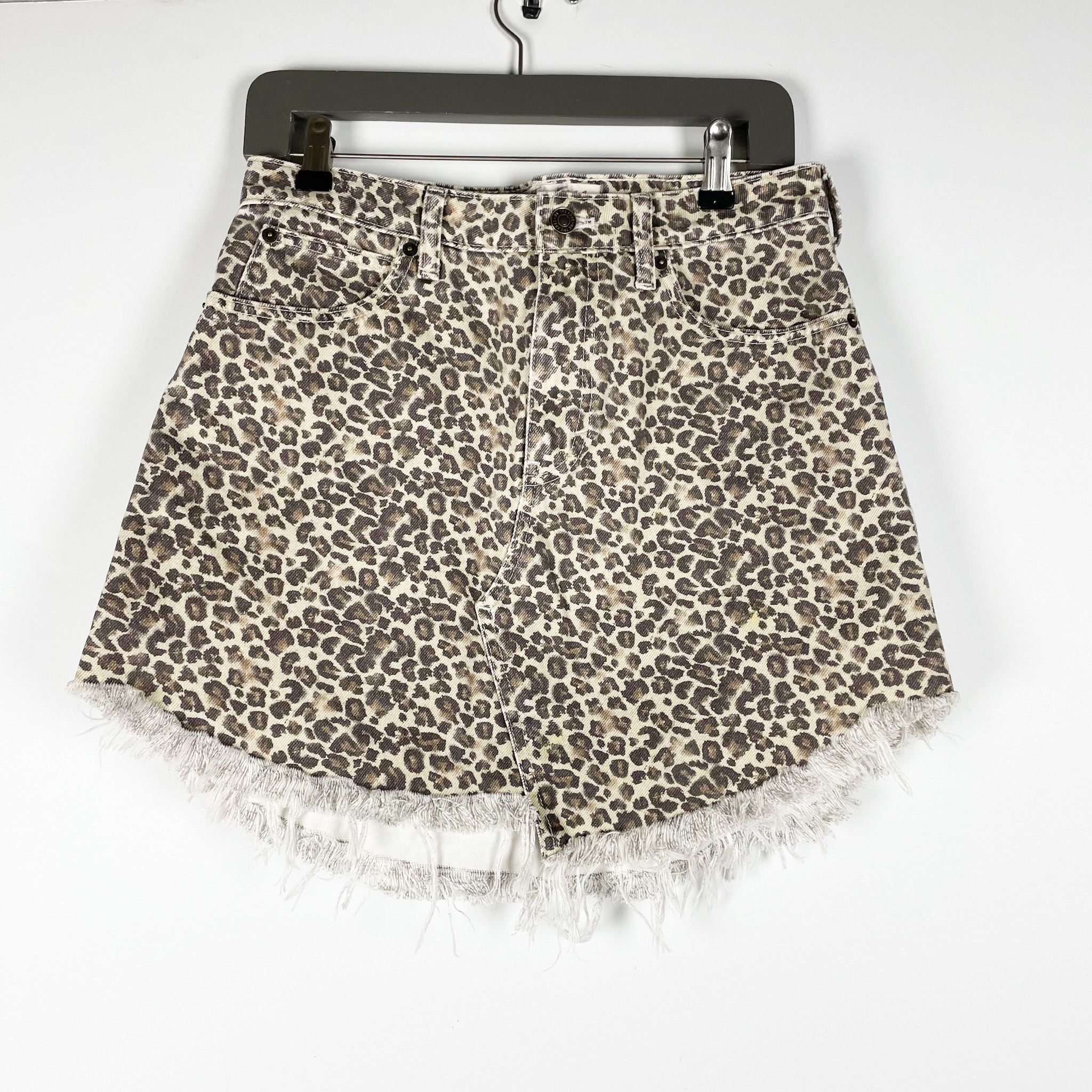 Free People Free People Women's Bailey Leopard Print Size 28" / US 6 / IT 42 - 1 Thumbnail