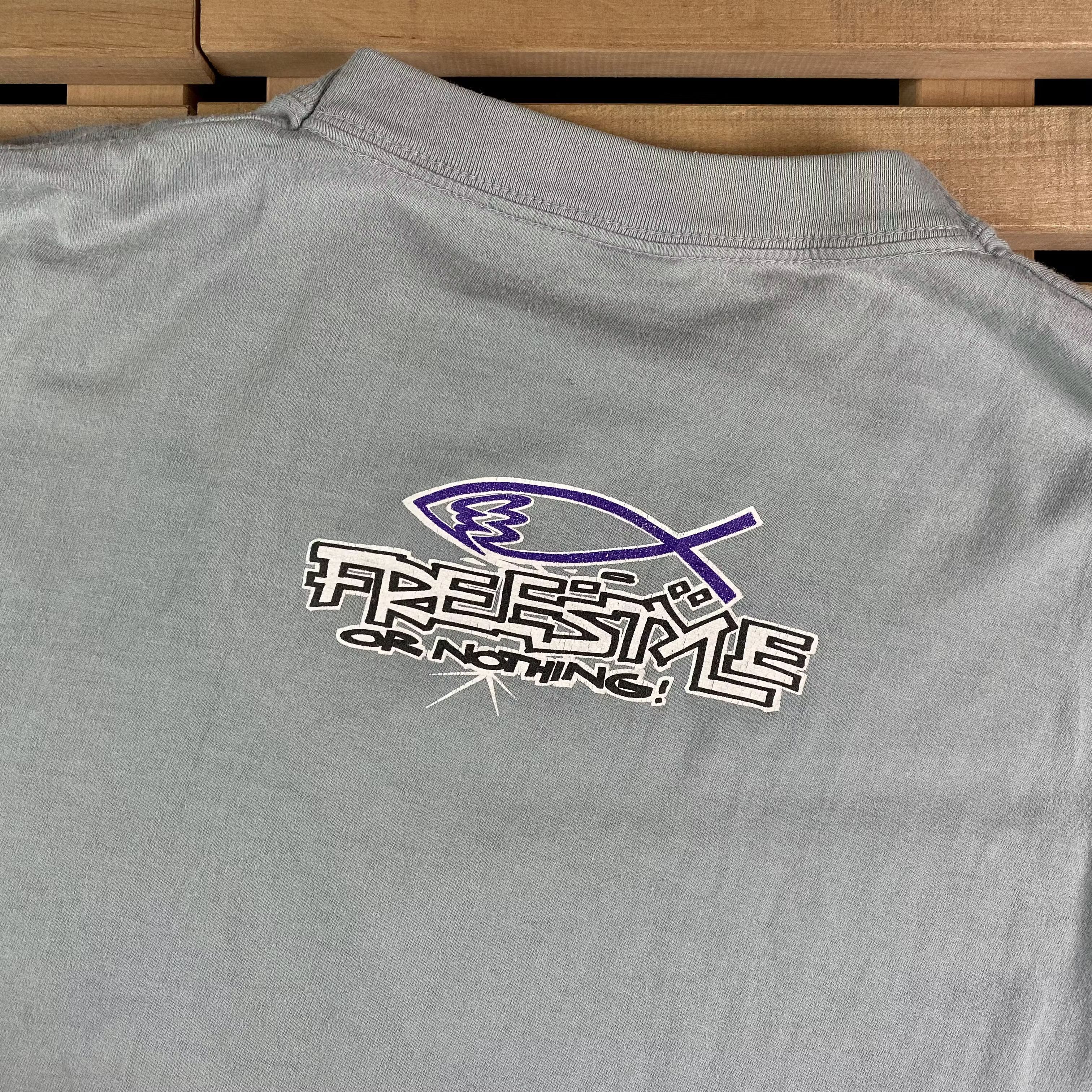 Vintage Mens Vintage T Shirt Freestyle Size XL Size US XL / EU 56 / 4 - 8 Thumbnail