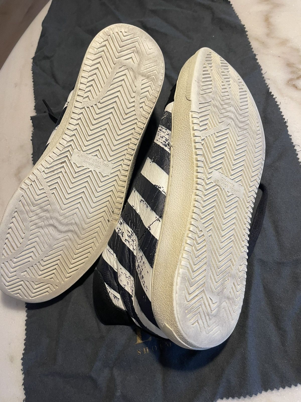 Off-White Off white mens high top sneakers 43 Size US 9.5 / EU 42-43 - 7 Thumbnail