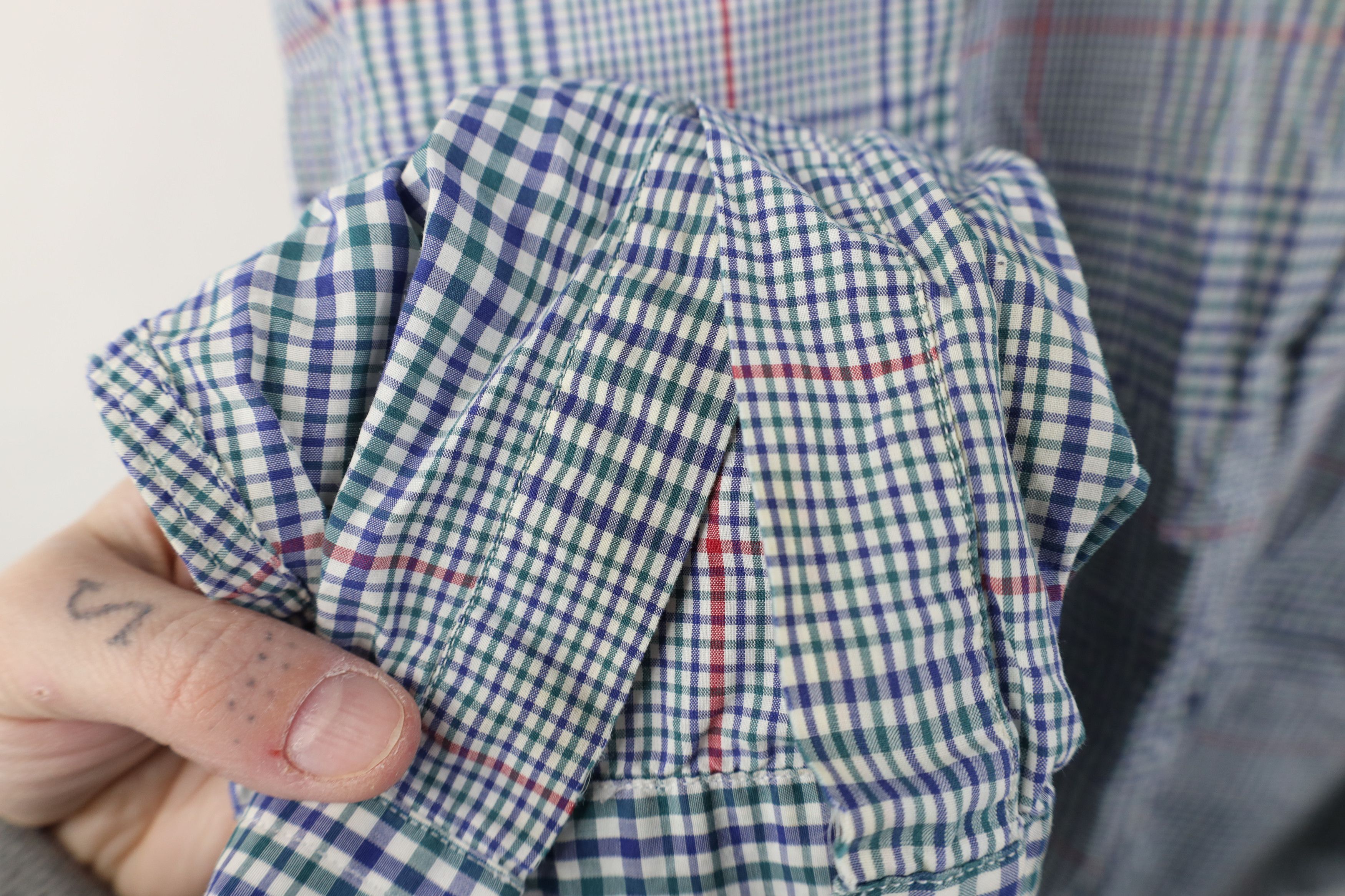 L.L. Bean Vintage 80s 90s LL Bean Button Down Shirt Plaid Cotton Size US L / EU 52-54 / 3 - 6 Thumbnail