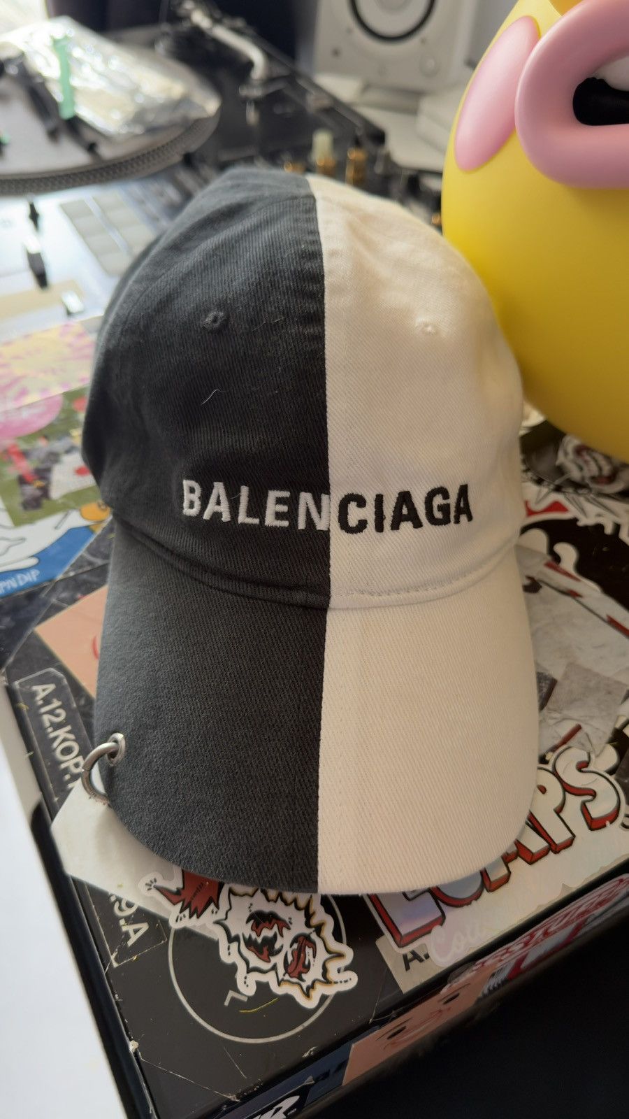 Balenciaga Balenciaga Mud Show 23 Heavy Piercing Cap | Grailed