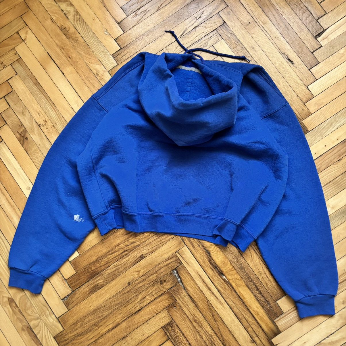 Other Vintage Trashed Russell Athletic Hoodie Blank Size US XL / EU 56 / 4 - 2 Thumbnail