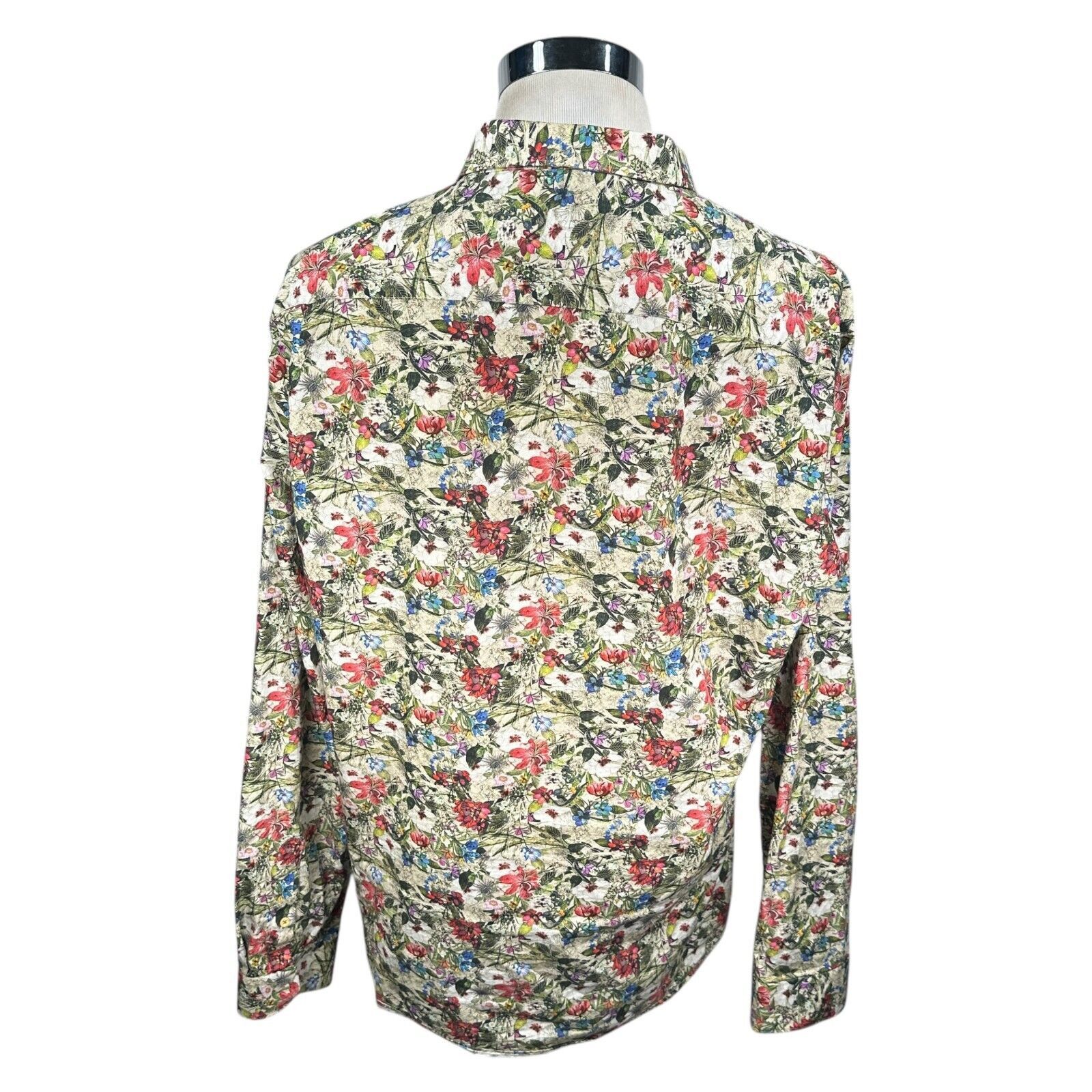 Jared Lang Jared Lang Floral Shirt Men’s 3XL XXXL Multicolor Button Up Size US XXL / EU 58 / 5 - 5 Thumbnail