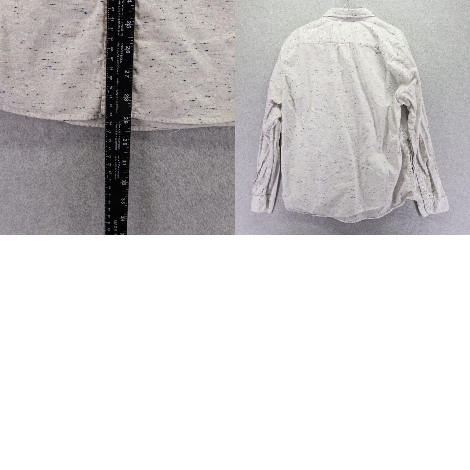 J.Crew J.CREW Shirt Mens XL Casual Pocket Button Up Light Gray Long Sleeve Size US XL / EU 56 / 4 - 8 Thumbnail