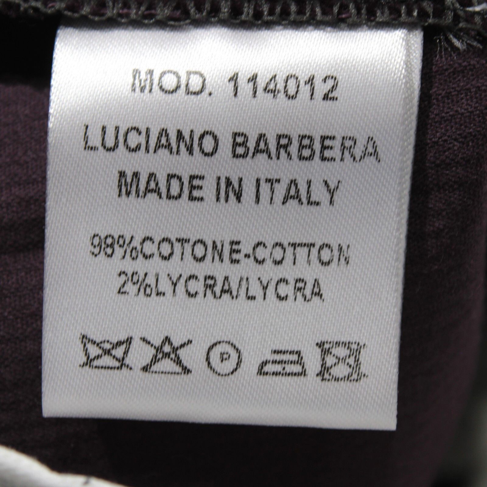 Luciano Barbera Luciano Barbera New with tags Chino Size 36 US In Purple Size US 36 / EU 52 - 4 Thumbnail