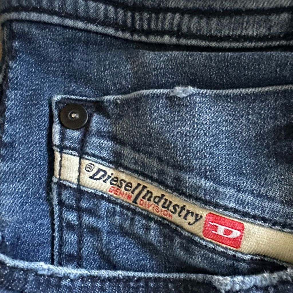 Diesel DIESEL Sleenker SLIM SKINNY Jean Blue Kids Boys Youth 16Y. Size 38" / US 16 / IT 52 - 4 Thumbnail