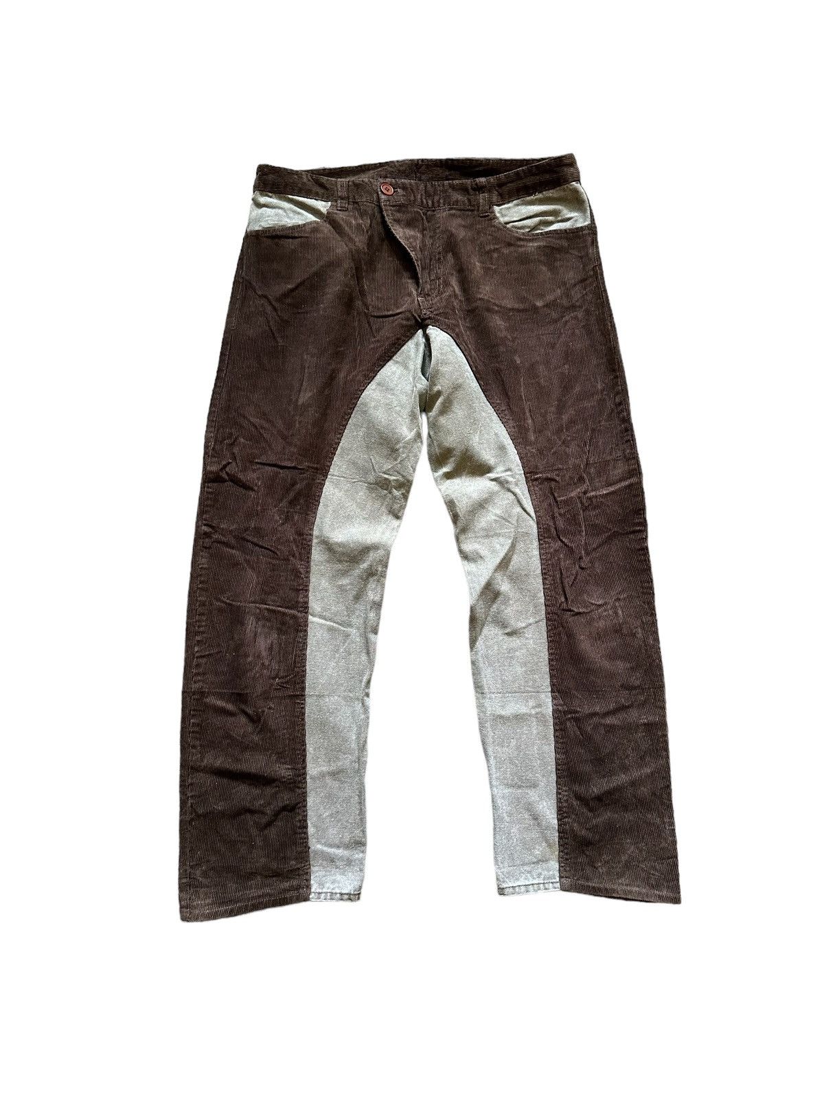 image of Vintage Corduroy Pants in Brown, Men's (Size 34)