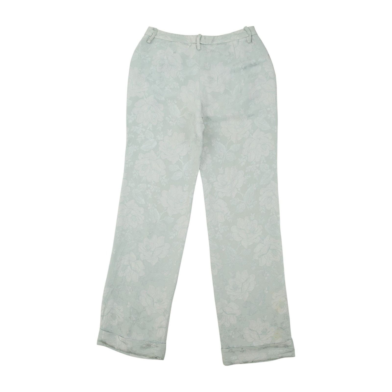 Dolce & Gabbana Blue Floral Suit Set Size 27" / US 4 / IT 40 - 5 Thumbnail