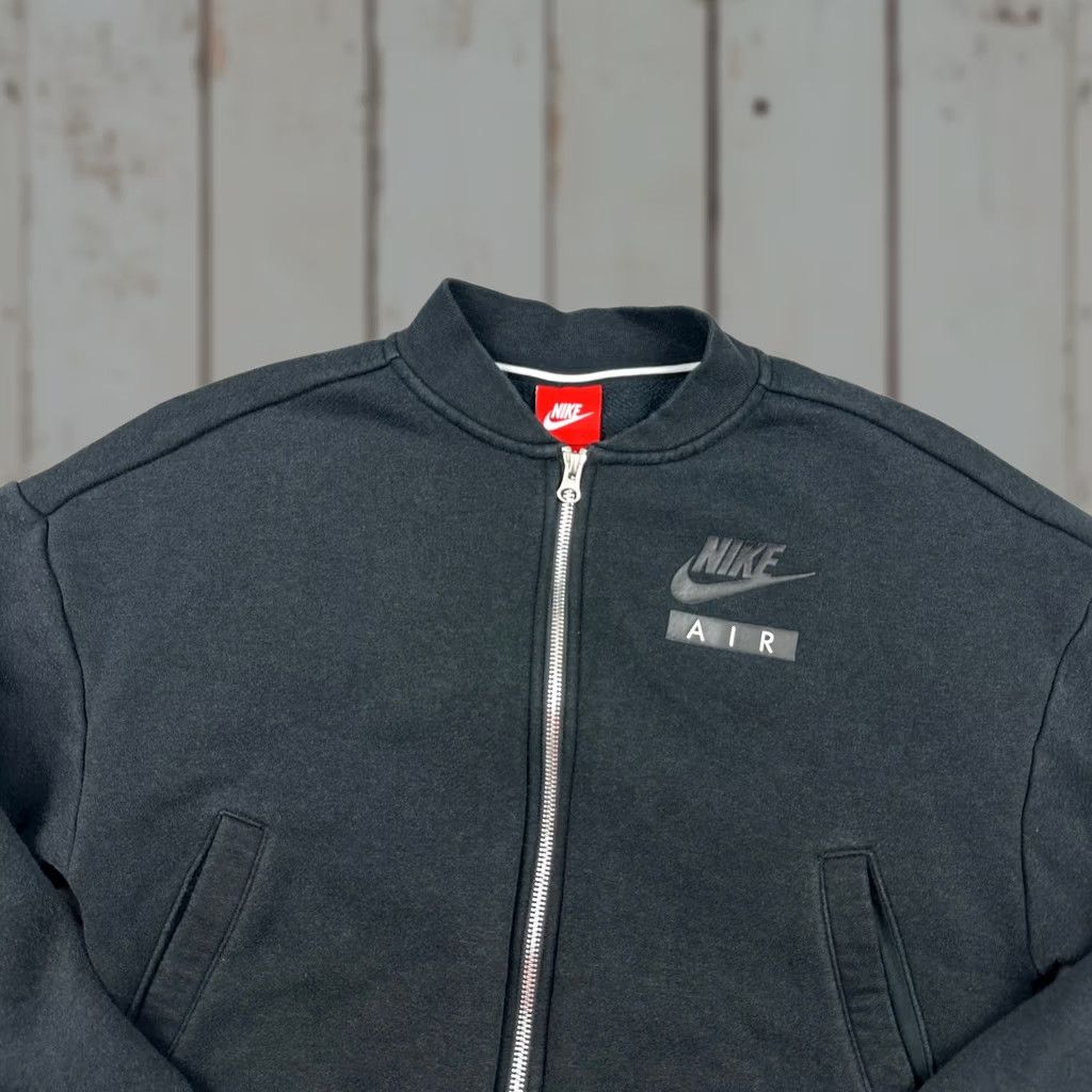 Nike Nike Air Jacket Women XS Black Full Zip Pockets Knit Bomber Casual Regular Fit Size XS / US 0-2 / IT 36-38 - 1 Thumbnail