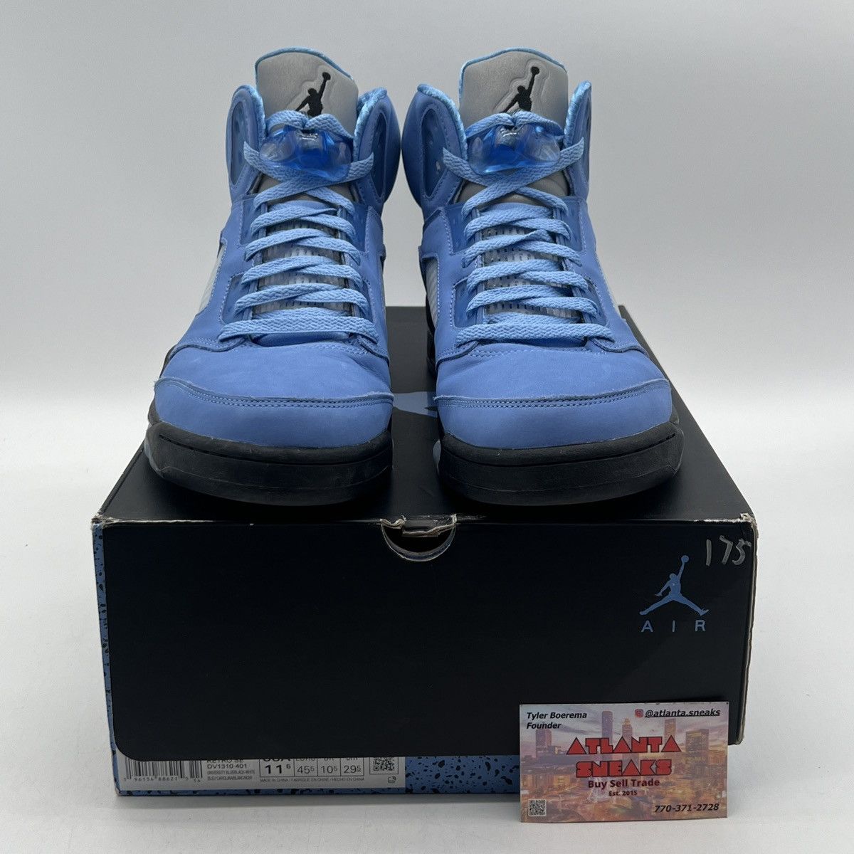 Jordan Brand Air Jordan 5 Unc Size US 11.5 / EU 44-45 - 2 Thumbnail