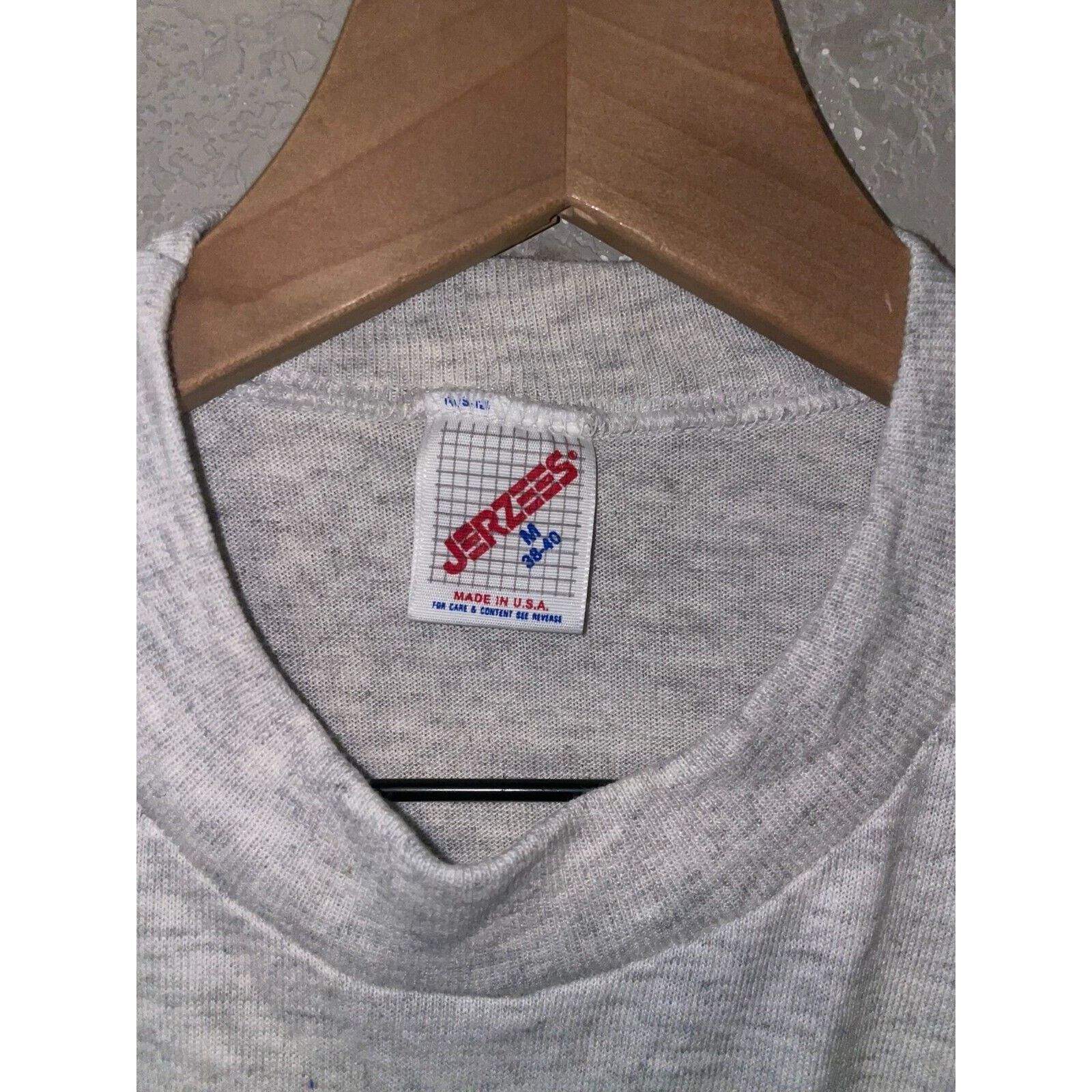 Jerzees Vintage Test Print Shirt Rock's Bar arizona Tee 90s VTG M Size US M / EU 48-50 / 2 - 5 Thumbnail