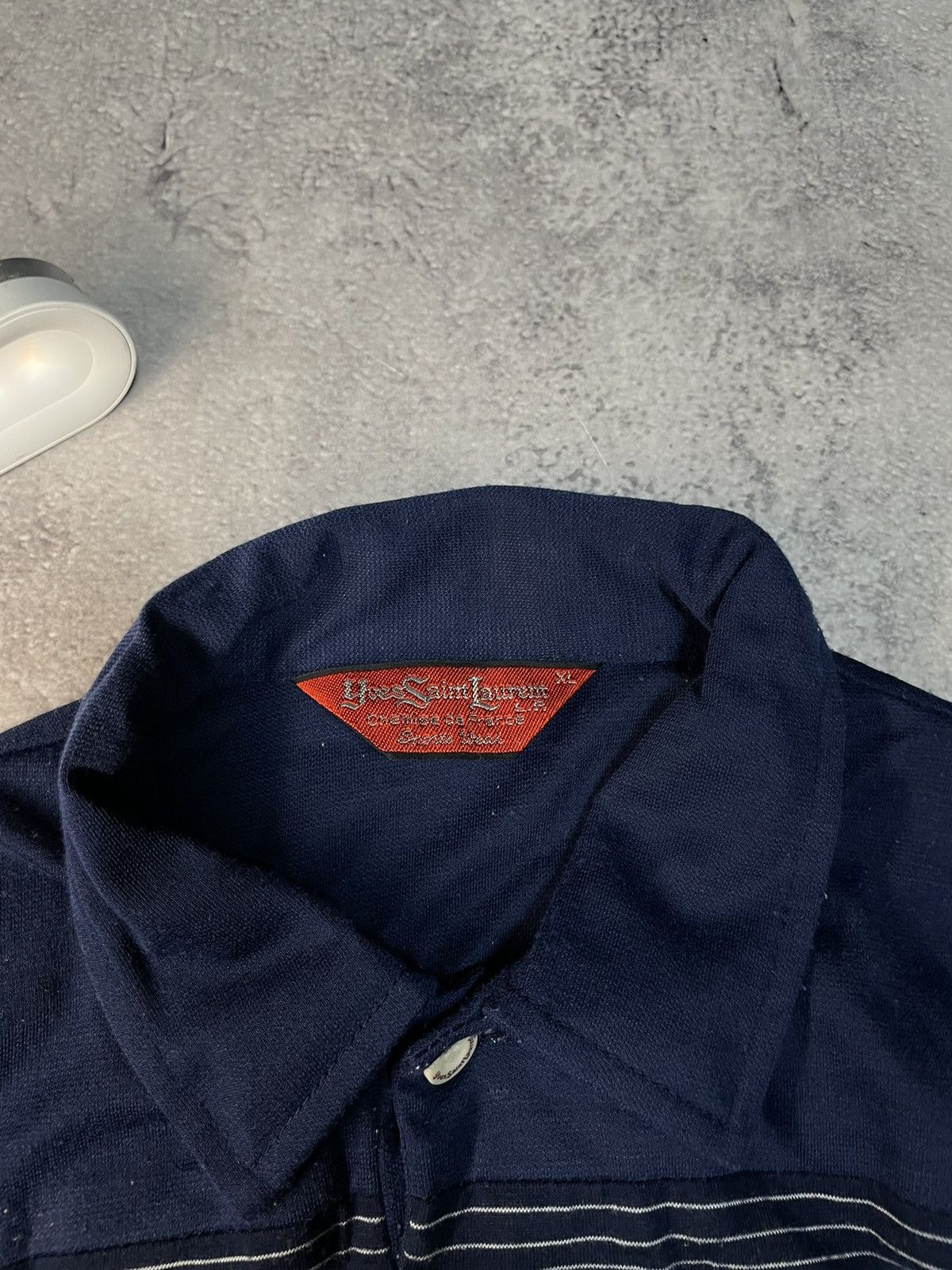 Other Vintage 80s Yves Saint Laurent YSL Sports Polo Shirt Size US XL / EU 56 / 4 - 4 Thumbnail