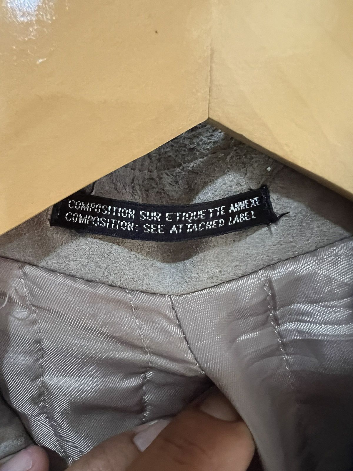 Yohji Yamamoto 🔥Vintage Ined Homme Yohji Yamamoto Suede Jacket Size US S / EU 44-46 / 1 - 18 Thumbnail