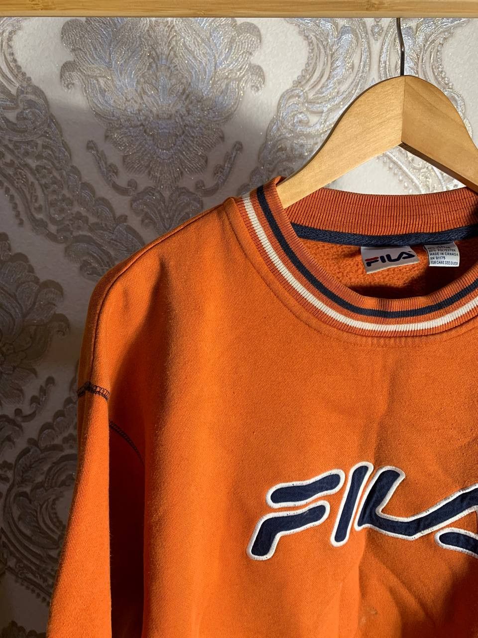 Fila Vintage FILA Big Logo Sweatshirt Retro Japan Style 90s Size US XL / EU 56 / 4 - 4 Thumbnail