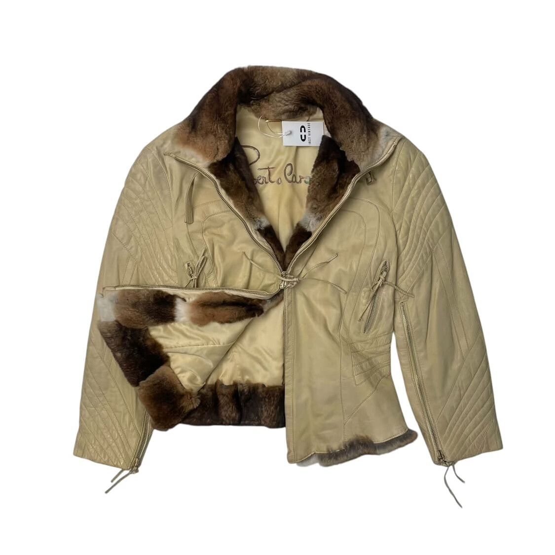 Roberto Cavalli Roberto Cavalli Vintage Leather Jacket Size US M / EU 48-50 / 2 - 1 Thumbnail
