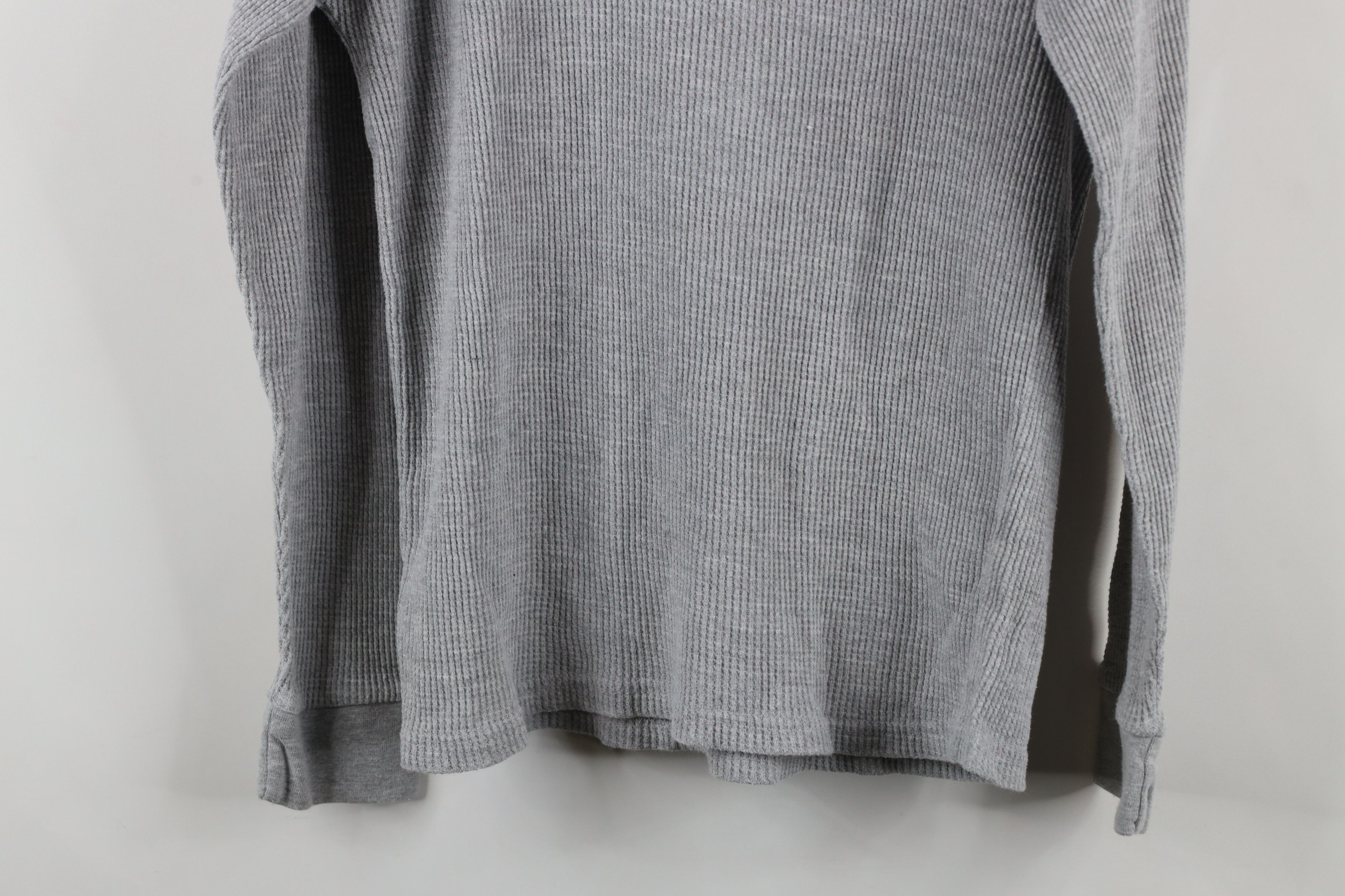 Vintage Vintage 90s University Long Sleeve Thermal Waffle T-Shirt Size US M / EU 48-50 / 2 - 10 Thumbnail