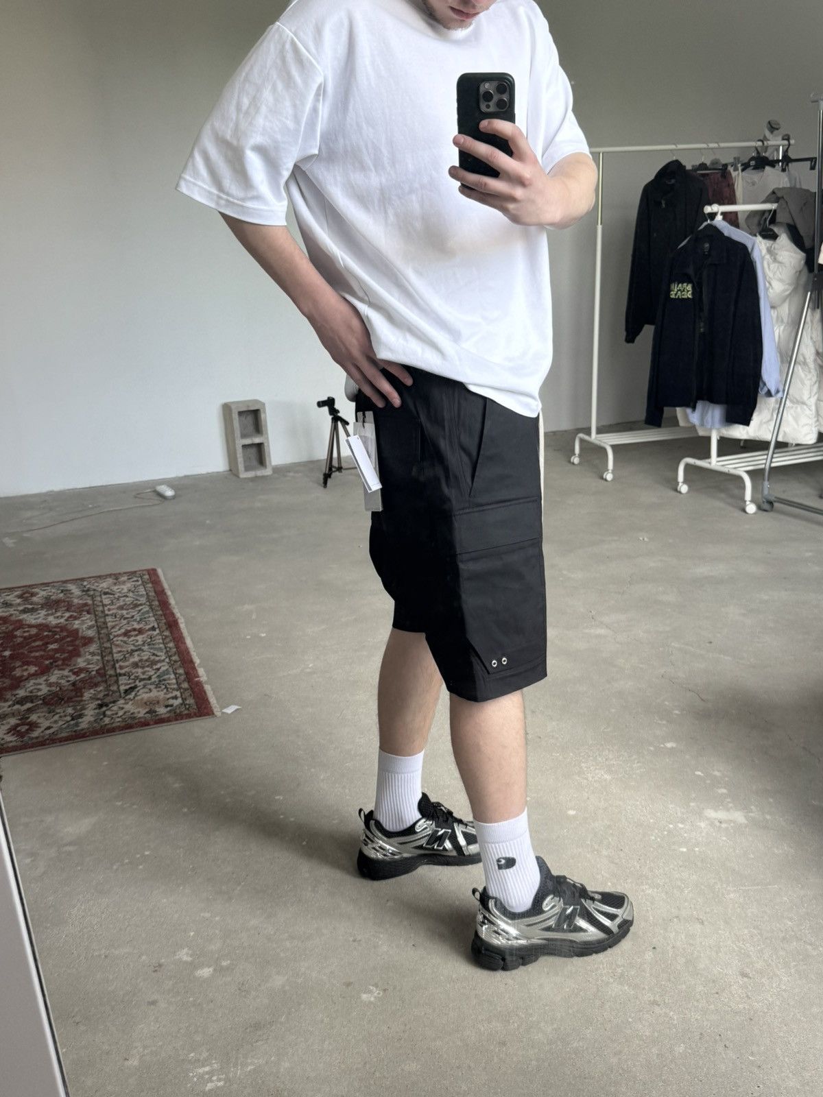 Rick Owens New Rick Owens Cargo Shorts Cropped Size US 32 / EU 48 - 14 Thumbnail
