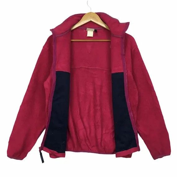 L.L. Bean L.L BEAN Freeport Maine Zip Up Fleece Sweater Spell Out Size S / US 4 / IT 40 - 5 Thumbnail