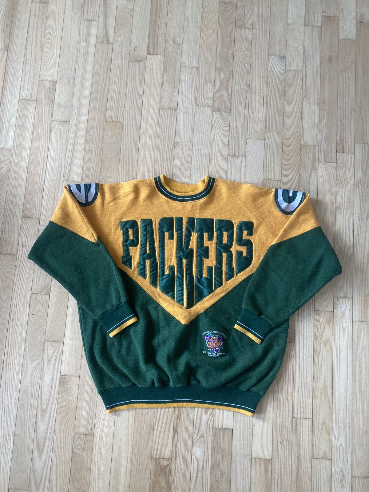 Vintage Packers crew neck Size US M / EU 48-50 / 2 - 1 Thumbnail