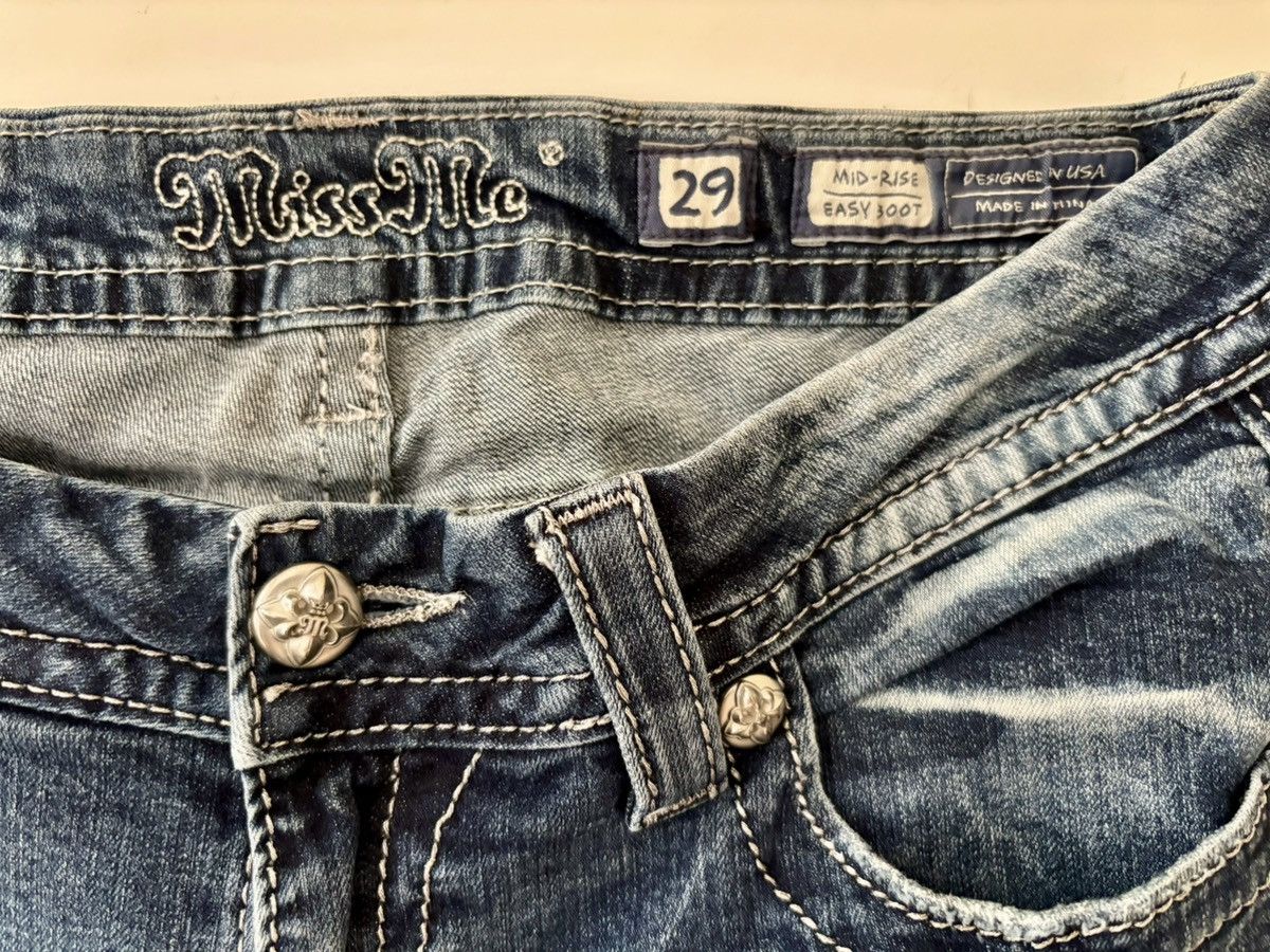 Miss Me Y2K Miss Me Mid Rise Easy Bootcut Jeans Size 31" - 6 Thumbnail
