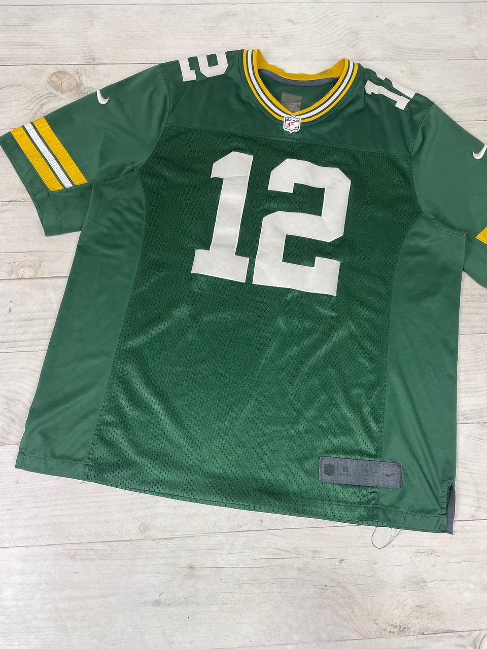 NFL Nike NFL Green Bay Packers #12 Aaron Rodgers Jersey Size US XL / EU 56 / 4 - 2 Thumbnail