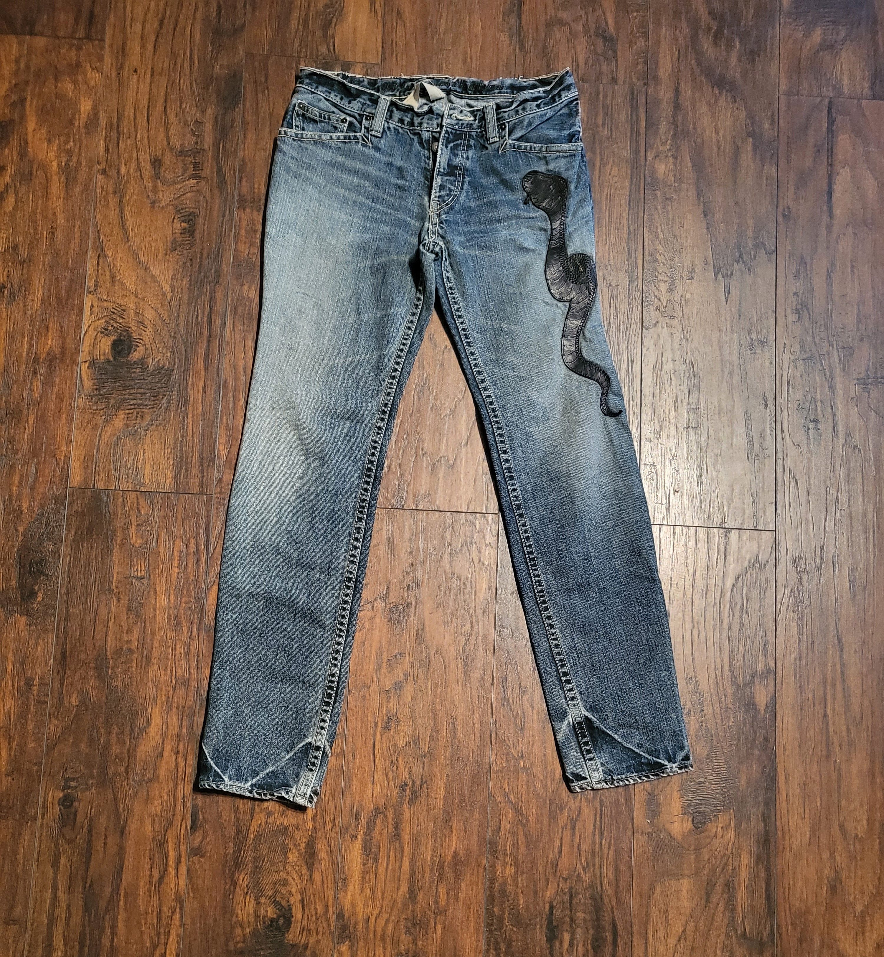 Japanese Brand × Vintage Irish Serpent Denim Size US 30 / EU 46 - 1 Thumbnail