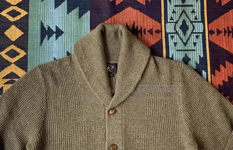 RRL Ralph Lauren RRL Ralph Lauren Cashmere shawl collar sweater Size US M / EU 48-50 / 2 - 3 Thumbnail