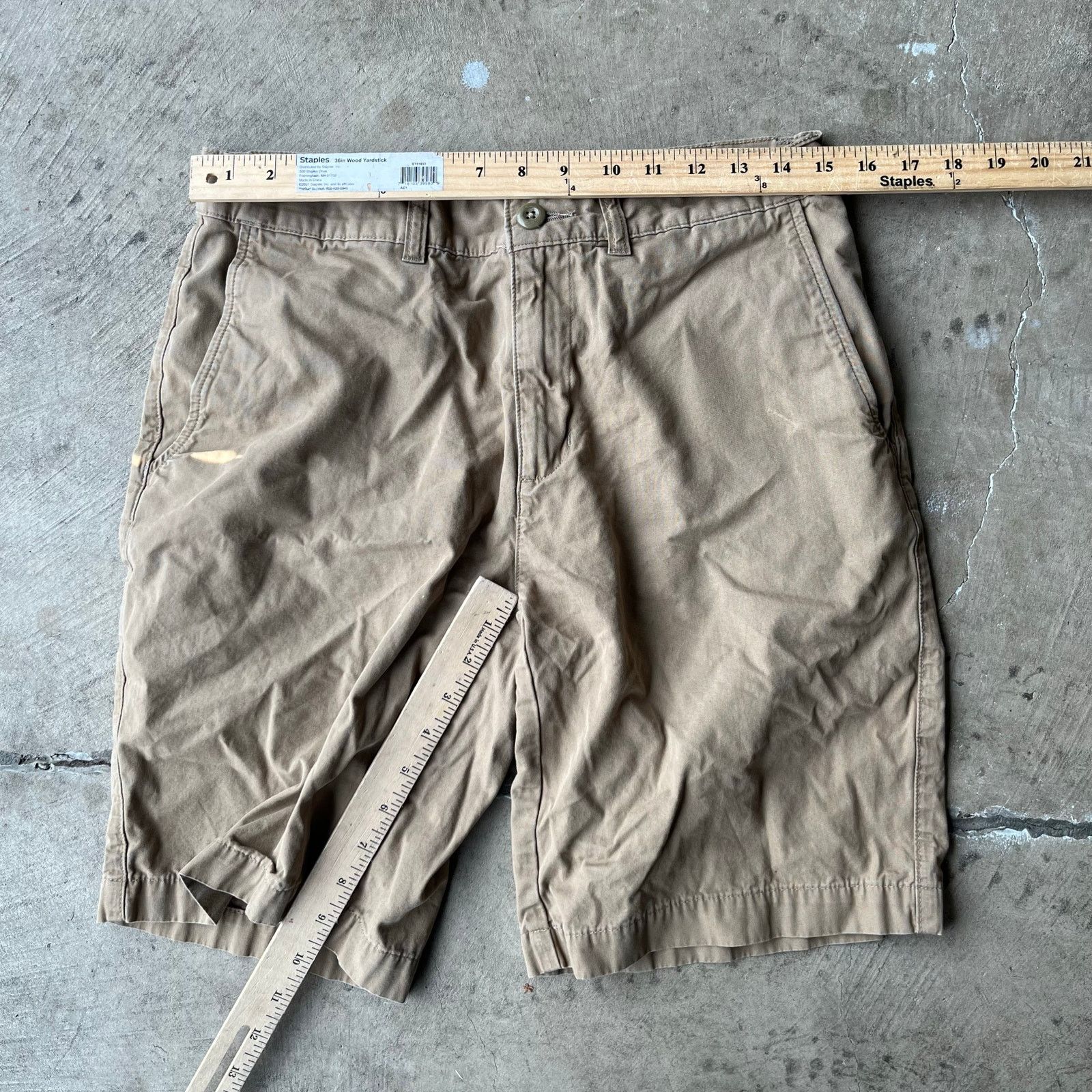 Vintage PATAGONIA KHAKI BEIGE SHORTS 34 CHINO ORGANIC Size US 34 / EU 50 - 5 Thumbnail
