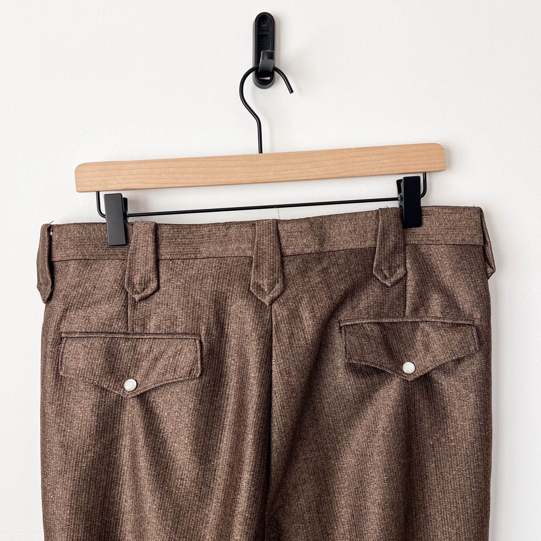 VTG Circle S Cowboy Western Pearl Snap Classic Trouser Pants