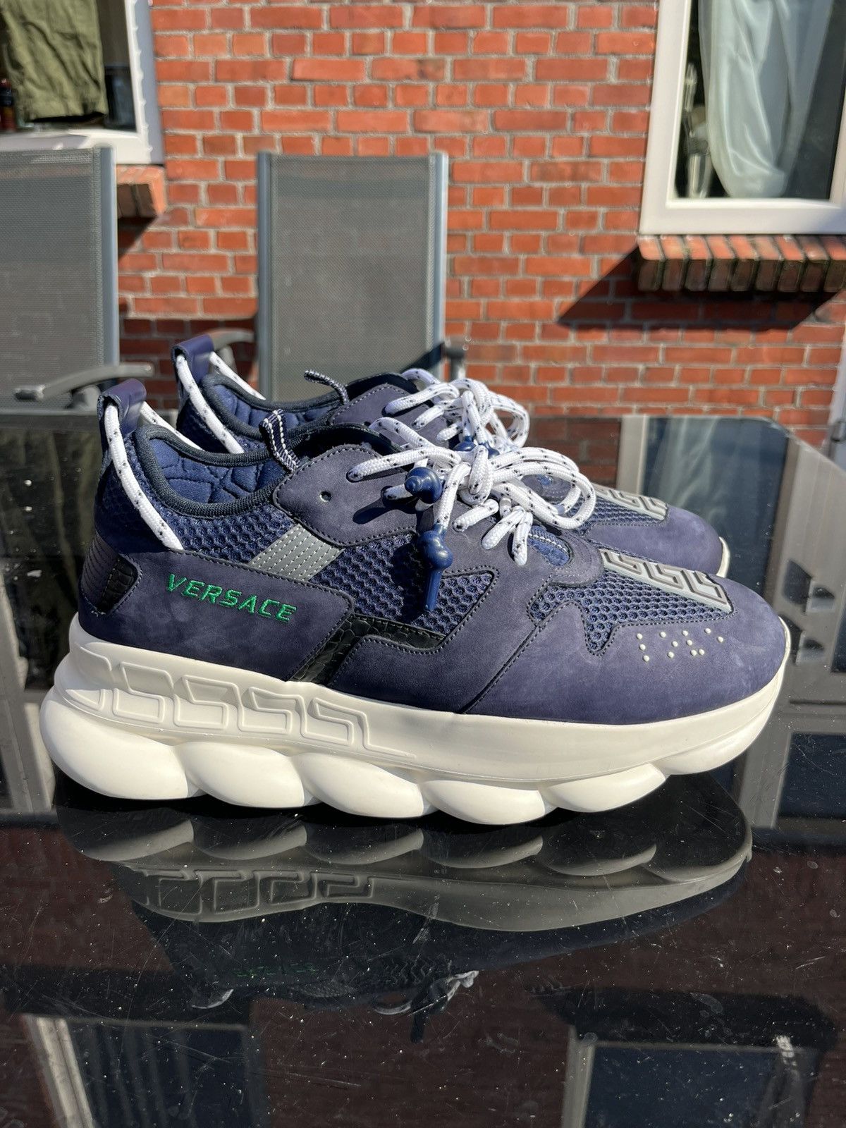Versace Chain Reaction Navy Blue 2019