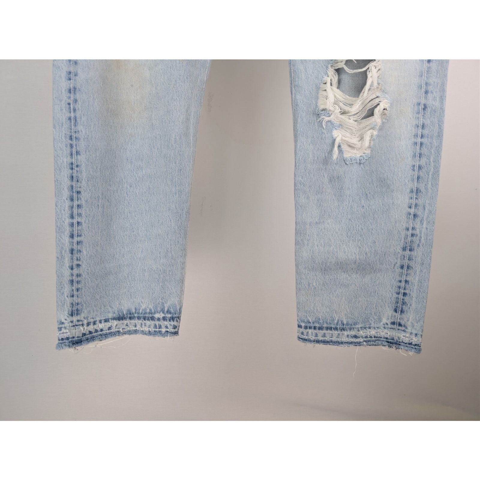 Gallery Dept. o1rshd1 Ken Ripped slim-cut Denim Jeans in Blue Denim Size US 40 / EU 56 - 4 Thumbnail
