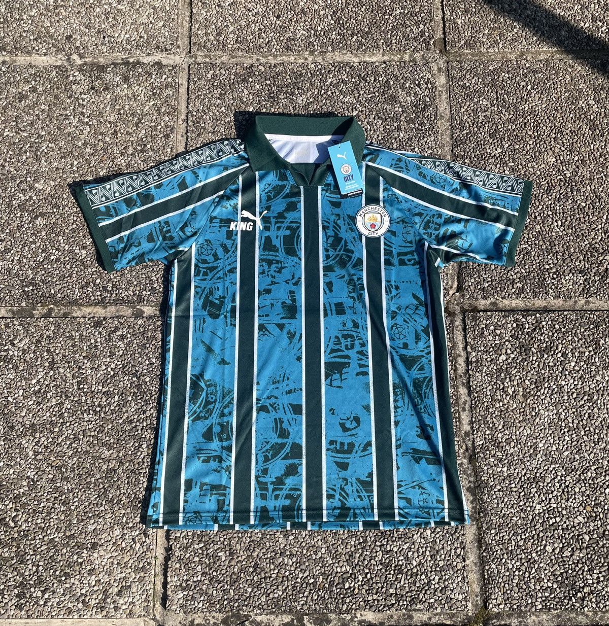 Puma Manchester City Puma KING Jersey 2025/26-Taglia L-N #9-NUOVA Size US L / EU 52-54 / 3 - 2 Thumbnail