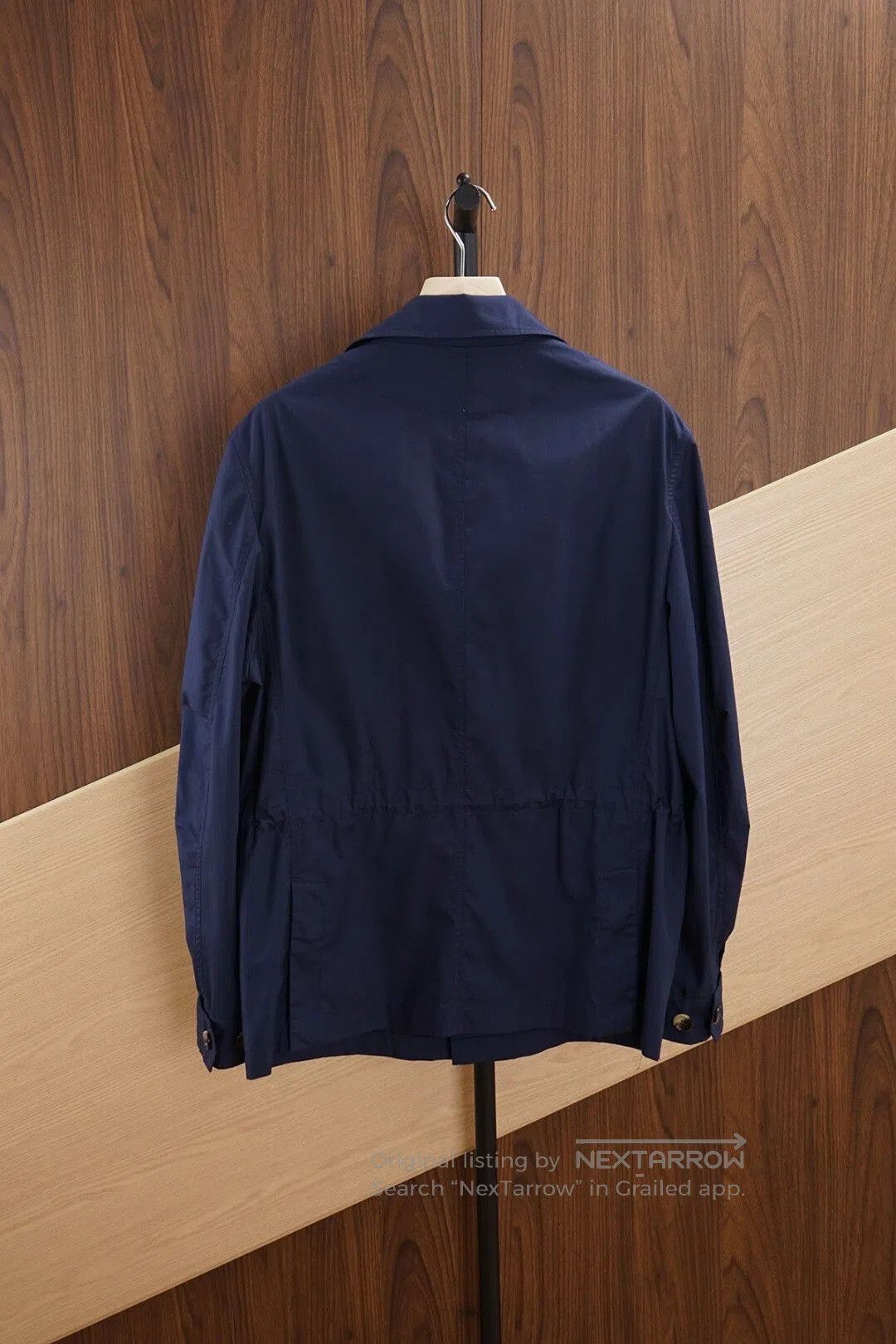 Brunello Cucinelli Brunello Cucinelli Men's Jacket in Navy. Size US M / EU 48-50 / 2 - 2 Thumbnail