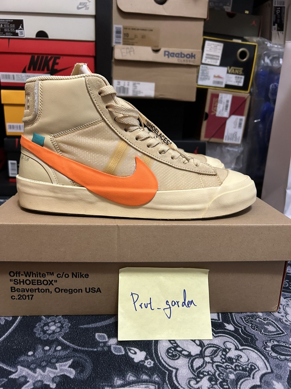 Nike × Off-White Nike x Off-White Blazer Mid Hallow's Size US 10 / EU 43 - 1 Thumbnail