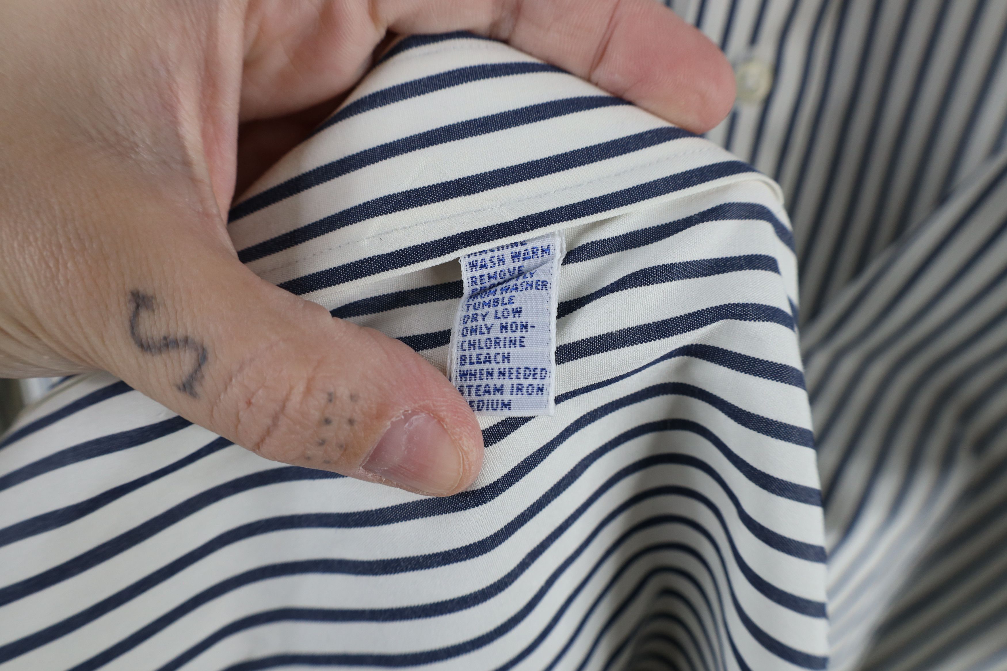 Ralph Lauren × Vintage Vintage 90s Ralph Lauren Collared Button Down Shirt Cotton Size US XXL / EU 58 / 5 - 5 Thumbnail
