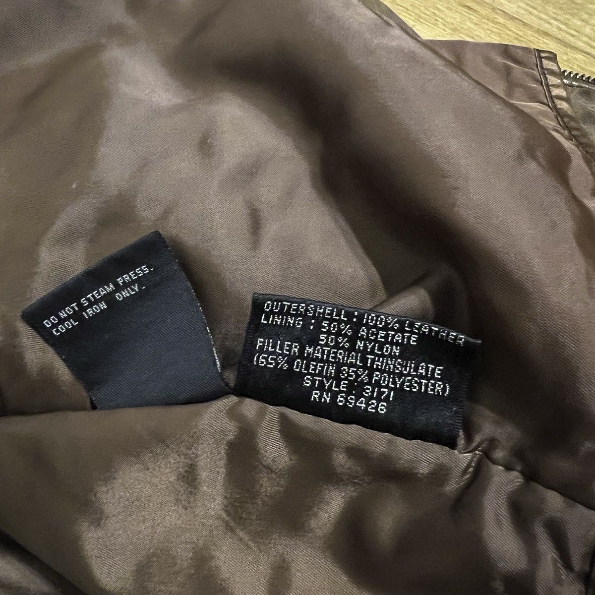 Adventure Bound Vintage 90s-early 00s Wilsons Leather "Adventure Bound" Size US XL / EU 56 / 4 - 5 Thumbnail