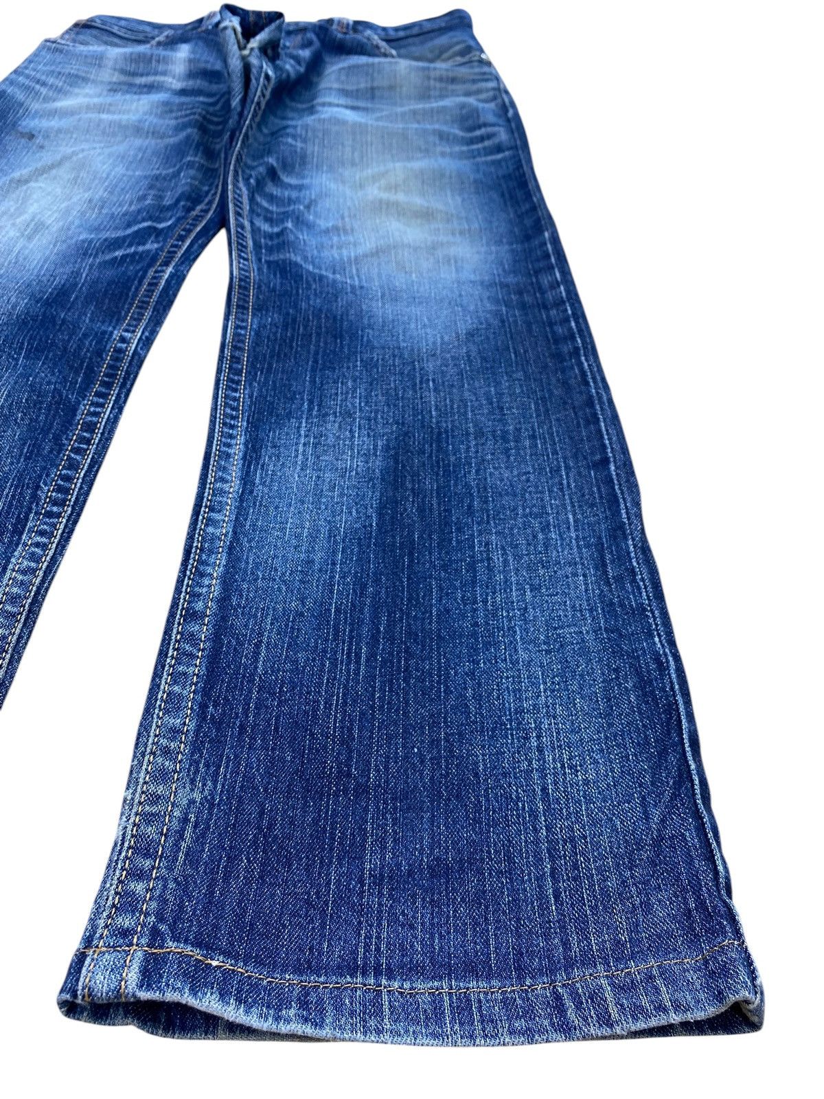 Edwin Vintage Edwin Blue Trip Faded Wash Whiskers Style Jeans Size US 32 / EU 48 - 8 Thumbnail