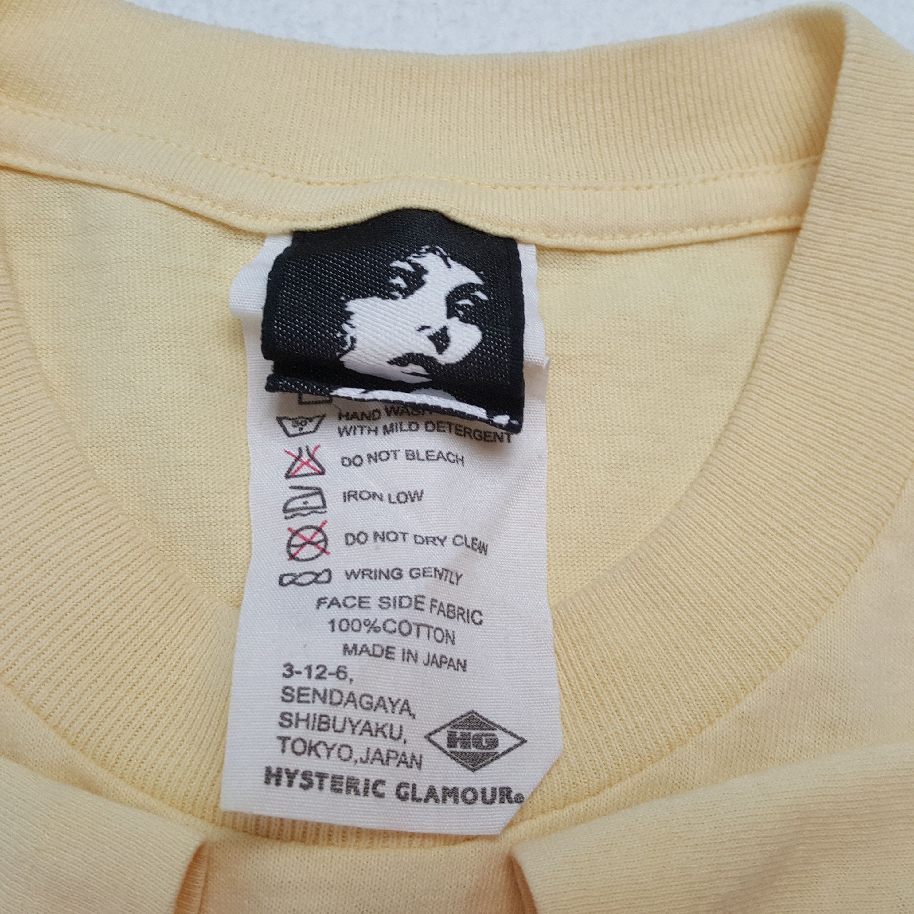 Hysteric Glamour HYSTERIC GLAMOUR Japanese Brand Band Music Style Tshirt Size US S / EU 44-46 / 1 - 7 Thumbnail