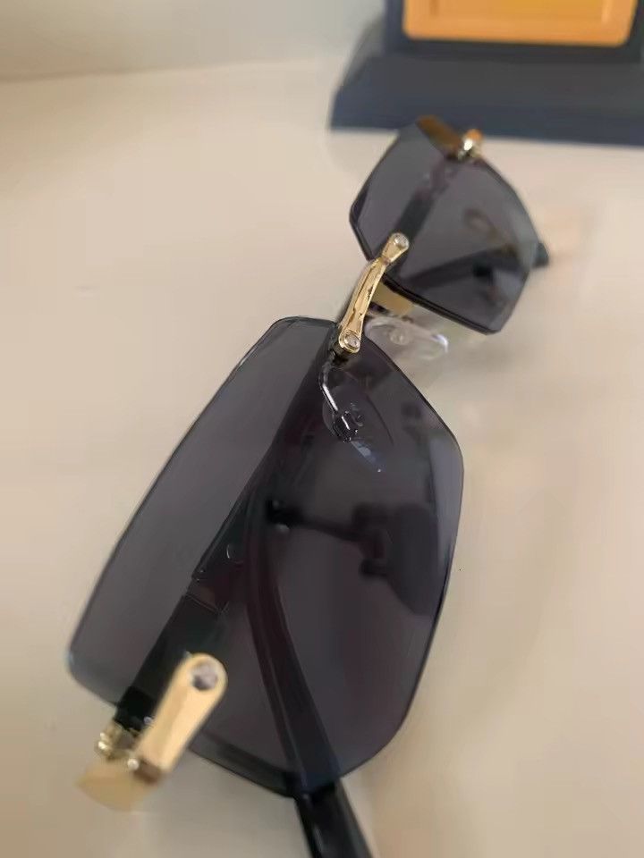 Electric Visual Rimless Square Sunglasses Size ONE SIZE - 2 Thumbnail