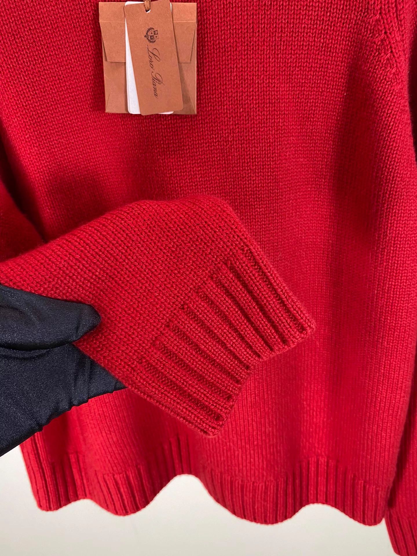 Loro Piana Loro Piana Red Parksville Saddle-Shoulder C Cashmere S 99WT Size S / US 4 / IT 40 - 6 Thumbnail
