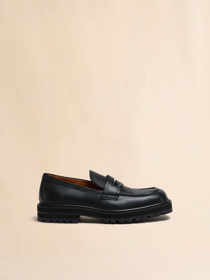 Marni o1f1d3z1025 Piercing 2.0 Chunky Loafers in Black Size US 8 / EU 41 - 1 Thumbnail