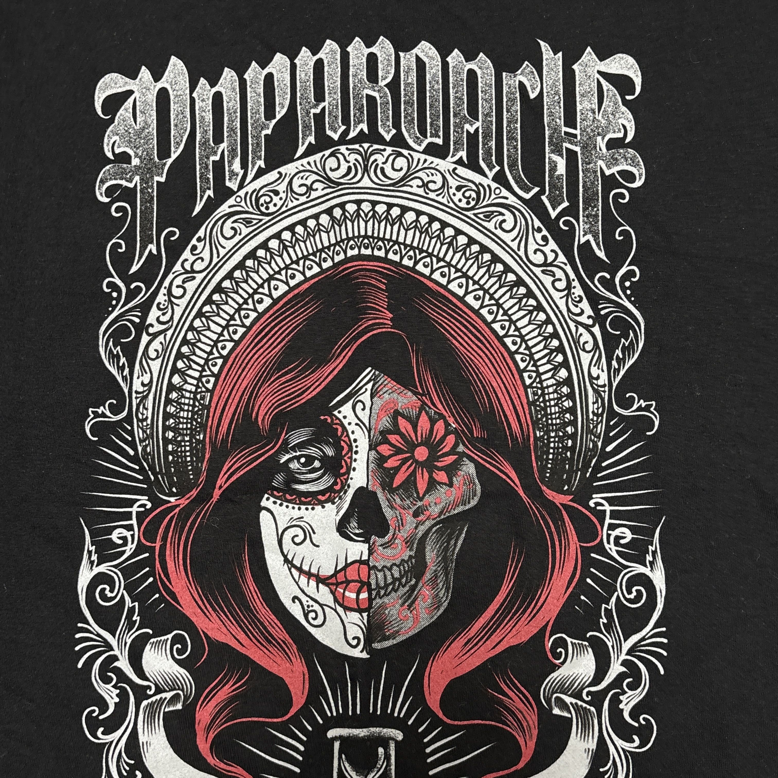 Band Tees Papa Roach Shirt Black Womens Baby Tee Metal Band Tee Size L / US 10 / IT 46 - 5 Thumbnail